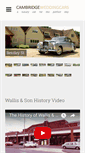 Mobile Screenshot of cambridge-wedding-cars.co.uk